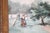 Stunning Original Old Watercolor, Gilt Frame, Nails and 1916 Newspaper For Sale - Image 10 of 13
