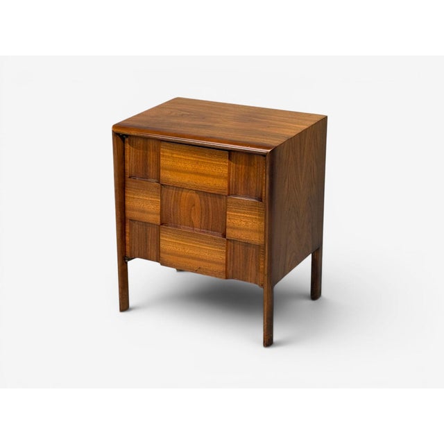 Wood Edmond J. Spence, Sculptural Nightstands, Walnut, Sweden, 1950s For Sale - Image 7 of 14