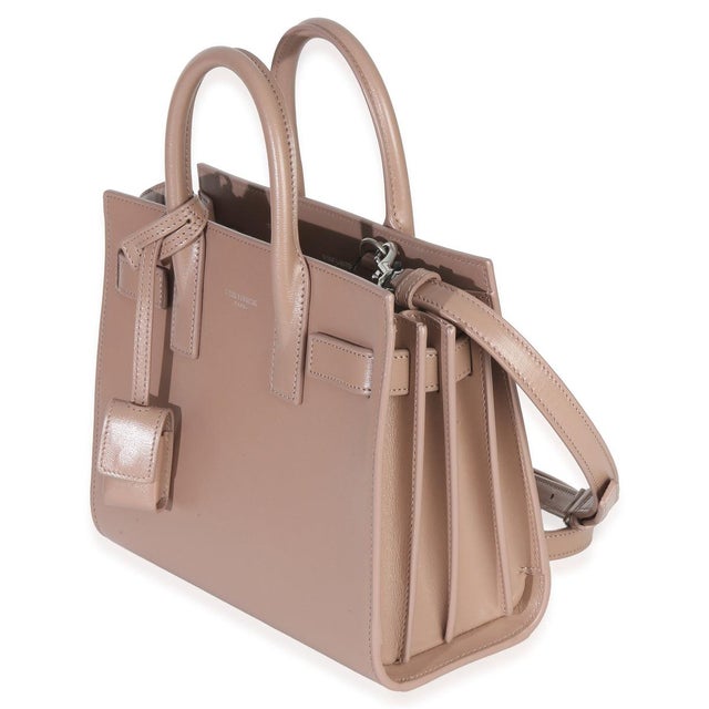Item #: 153560 Exterior Material: Leather MSRP: 2,700 Interior Material: Leather Size: Nano Handbag Closure Type: Open Top...