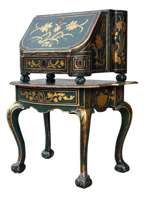 Antique Venetian Travelling Desk on Table, 1720