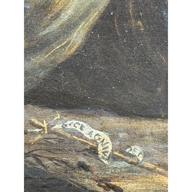 Madonna and Child with the Infant Saint John and Saints, 18th Century, Oil on Panel, Framed For Sale - Image 3 of 7