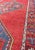 1940s Colorful Turkish Wide Runner in Rich Red and Steel Blue 3'10 X 12'7 For Sale - Image 5 of 7