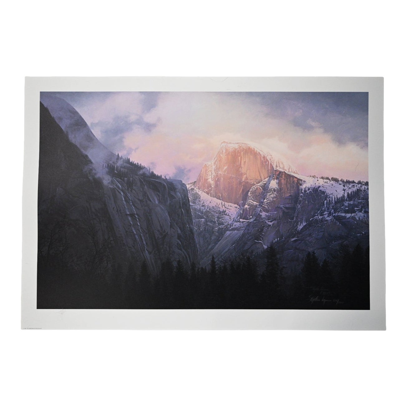 Stephen Lyman “Dance of Cloud and Cliff” Signed Limited Edition ...