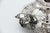 Silver Paddle with Embossed Floral Motifs For Sale - Image 3 of 4