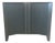 37" Finished 2 Door Vintage Buffet For Sale