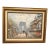 Vintage Mid-Century Impressionist Paris Street Scene Oil Painting - Signed Bernard For Sale
