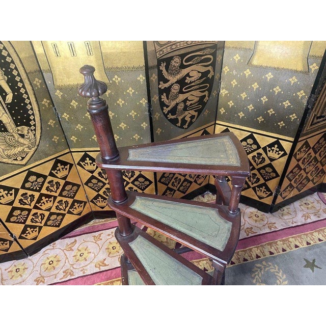20th Century English Library Stairs For Sale - Image 3 of 8