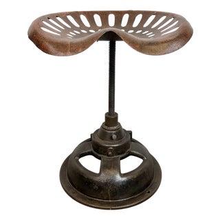 Vintage Industrial Swivel Chair, 1950s For Sale