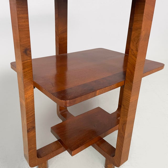Art Deco Italian Wood Coffer Table with Double Rectangular Top, 1930s For Sale - Image 12 of 16