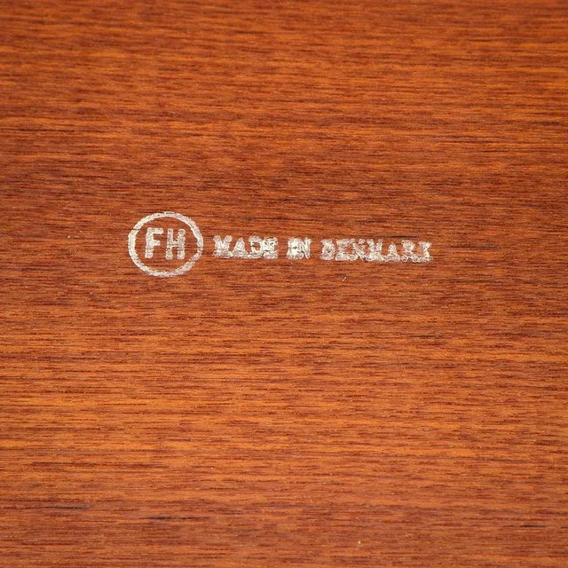 Teak Tray Table by Willumsen & Engholm for Fritz Hansen, Denmark, 1950s For Sale - Image 15 of 17