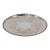 1970s Silver Salver Round, Applied Gadroon Border For Sale