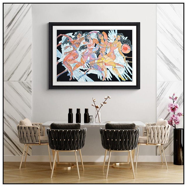 Message us to inquire about custom framing options! (Included for free with every purchase) The artwork here, "To Soar",...