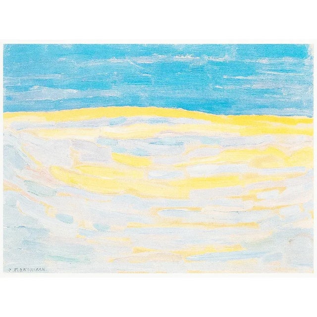 Piet Mondrian 1991 After Piet Mondrian "Dune 4", Full-Color Parisian Print For Sale - Image 4 of 9