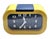 1960s Vintage German Mechanical Alarm Clock in Yellow from Jerger, 1970s For Sale - Image 5 of 5