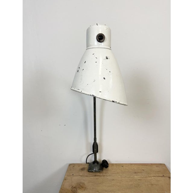Large Industrial Workshop Table Lamp, 1960s For Sale - Image 18 of 18