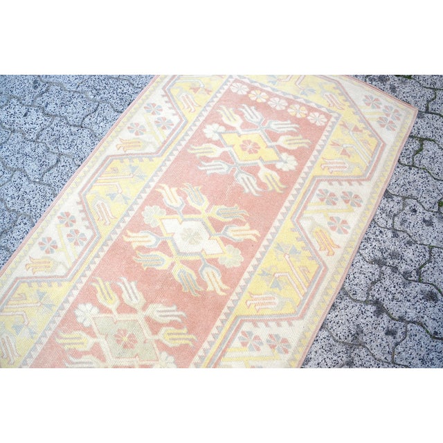 Textile Vintage Turkish Hallway Runner For Sale - Image 7 of 11