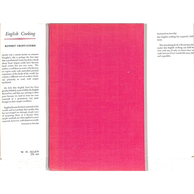 Traditional "English Cooking: A New Approach" 1960 Croft-Cooke, Rupert For Sale - Image 3 of 6