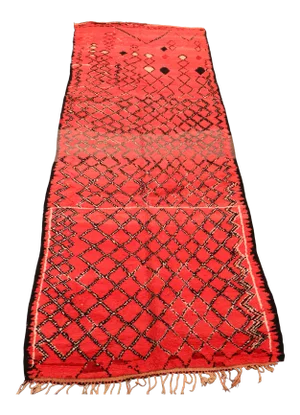 Vintage Red Moroccan Runner