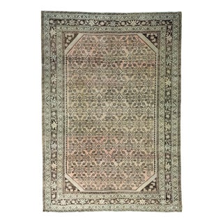 Vintage Hand-Knotted Rug, 1970s For Sale