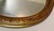 1970s Rococo Style Gold Oval Wall "Bow" Mirror For Sale - Image 10 of 14