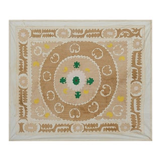 Pale Suzani From Samarkand Uzbekistan For Sale