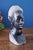 Vintage Hand Carved African Stone Bust Sculpture For Sale - Image 11 of 16