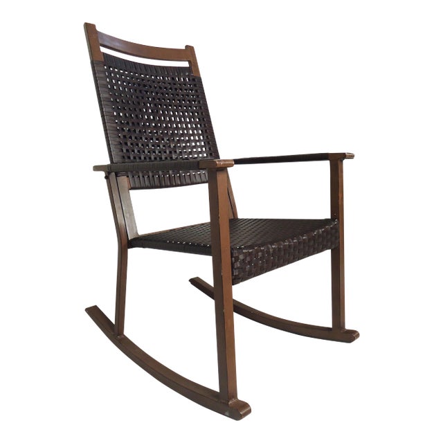 Mid Century Modern Style Rocker | Chairish