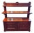19th Century Mahogany Etagere With Lion Mask Handles For Sale