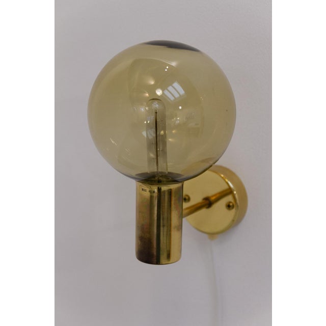 Metal Swedish Brass Wall Light by Hans-Agne Jakobsson for Markaryd, 1960s For Sale - Image 7 of 18