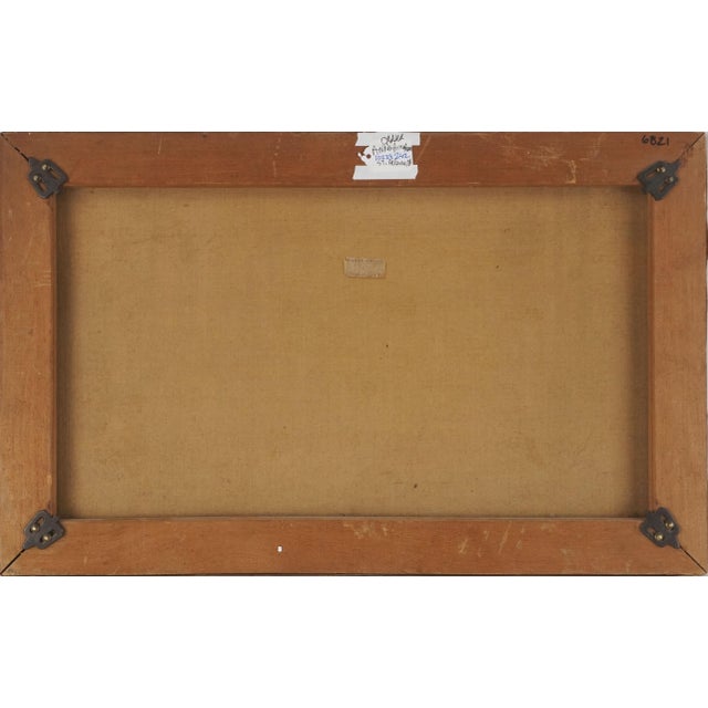 1900 - 1909 Circa 1900 Mt. Shasta Landscape With Deer by Anna Carver Bingham For Sale - Image 5 of 5