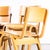 1950s Beech Stacking Chairs from Lamstak, 1950s, Set of 10 For Sale - Image 5 of 10
