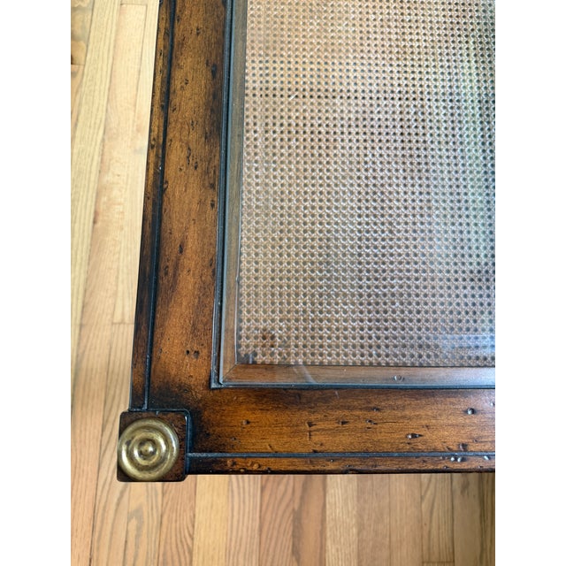 Traditional Sherrill Occasional Island Plantation Coffee Table For Sale - Image 3 of 6