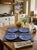 Blue William Morris "Marigold" Blue and White Plates by Goodies - Set of 4 For Sale - Image 8 of 8