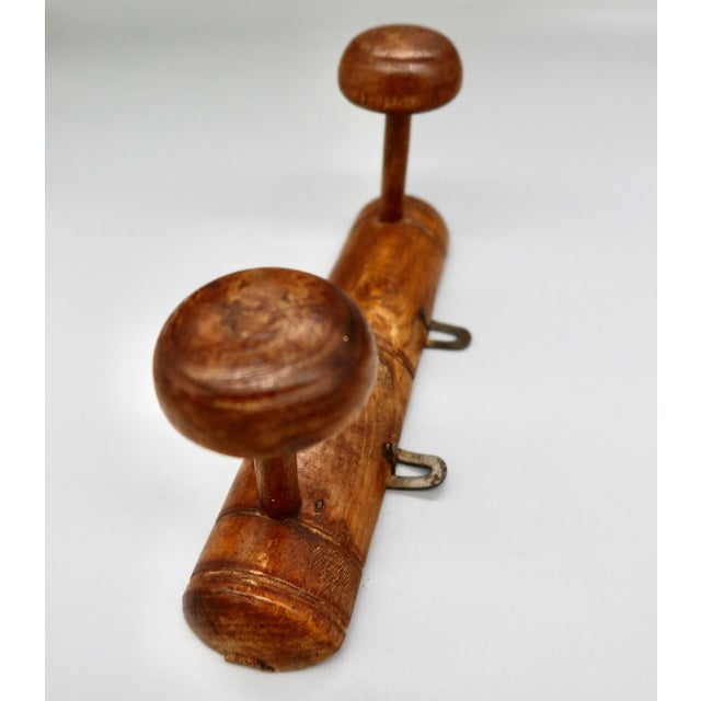 Antique French Faux Bamboo Wall Rack For Sale In Austin - Image 6 of 9