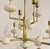 Modern Arteriors Modern Ricestone and Brass Vista Chandelier For Sale - Image 3 of 5