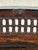 Coffee 1960s Italian Silverplate Pierced Gallery Tray With Faux Bois Bakelite or Formica Surface For Sale - Image 8 of 8