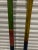 Pair of Vintage Wooden Rowing Oars From a Summer Camp in Indiana For Sale - Image 4 of 11