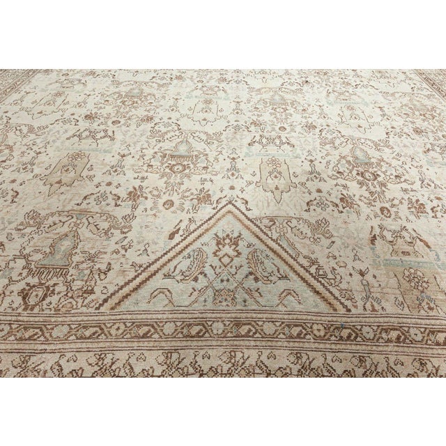 Textile Persian Malayer Rug For Sale - Image 7 of 9