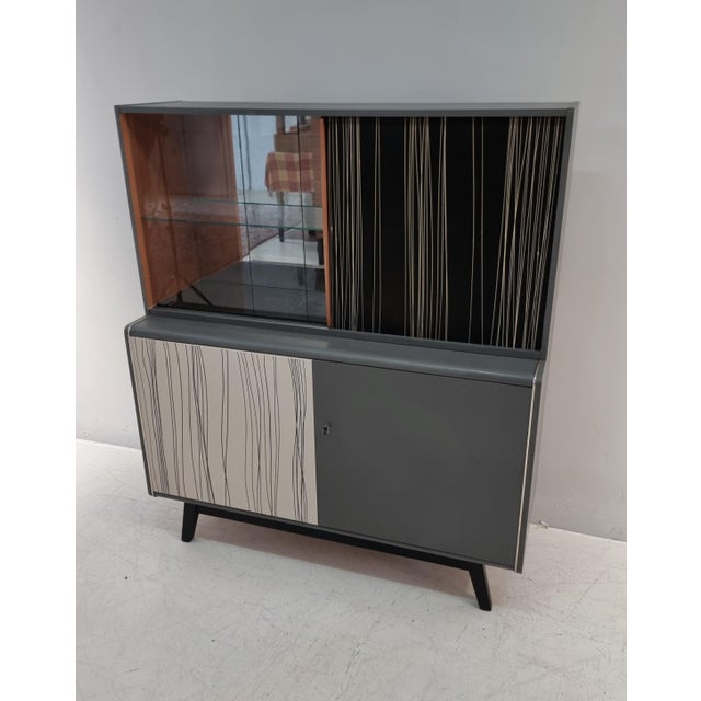 Vintage Display Cabinet with Glass, 1970s For Sale - Image 4 of 12