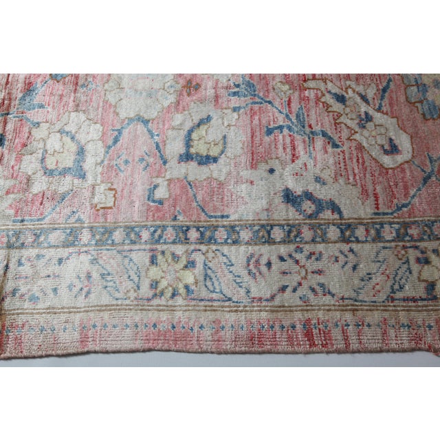 1970s 1970s HandMade Turkish Oushak Rug -6' 7'' X 9' 8'' For Sale - Image 5 of 11