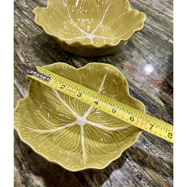 Mid-Century Modern Vintage Mid-Century Modern Pinzon Pottery Stacking Cabbage Bowls - Set of 3 For Sale - Image 3 of 7
