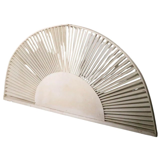 Art Deco Architectural Scale Federal Style Fan Transom C 1930's For Sale - Image 3 of 13