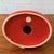 Vintage Danish Modern Bjørn Wiinblad Rosenthal Red Ceramic Table Lamps - Pair For Sale - Image 9 of 10