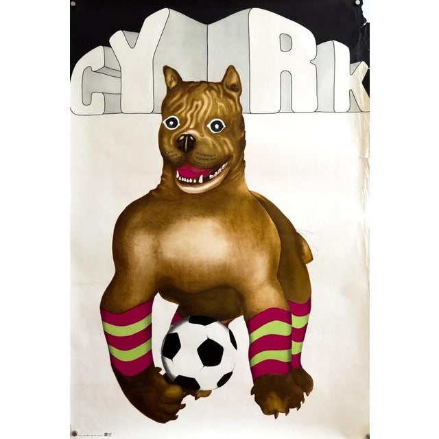 Original Circus Poster by Danuta Żukowska, 1973 For Sale - Image 11 of 11