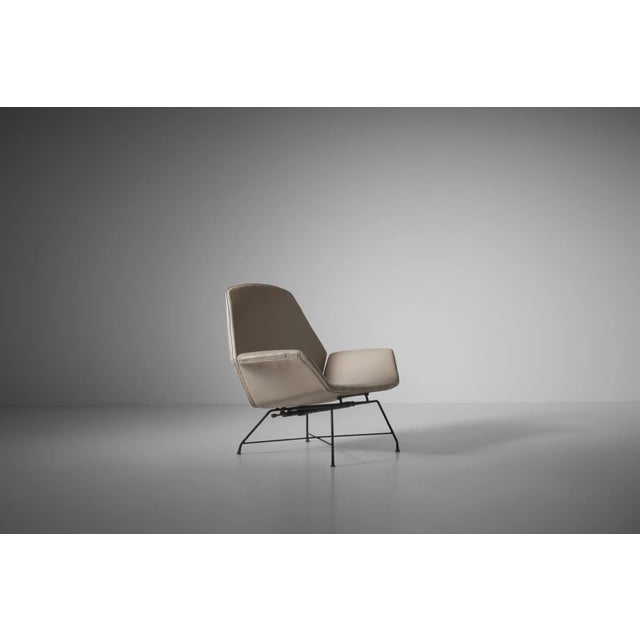 Italian Lotus Lounge Chair by Augusto Bozzi for Saporiti, 1960s For Sale - Image 10 of 13