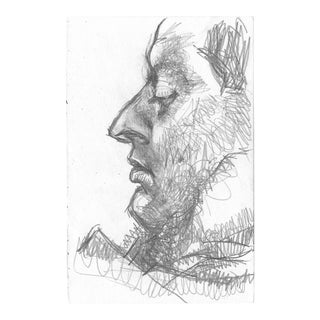 1960s Mid Century Portrait of Man For Sale