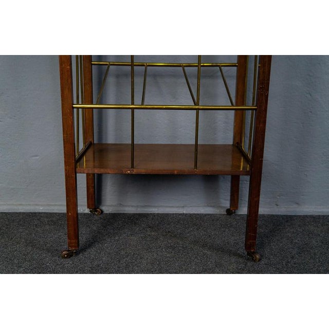 Art Nouveau Newspaper Rack, Early 20th Century For Sale - Image 14 of 18