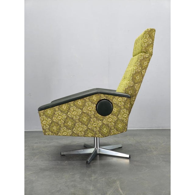 Mid-Century Modern Reclining Lounge Chair, 1970s For Sale - Image 6 of 16