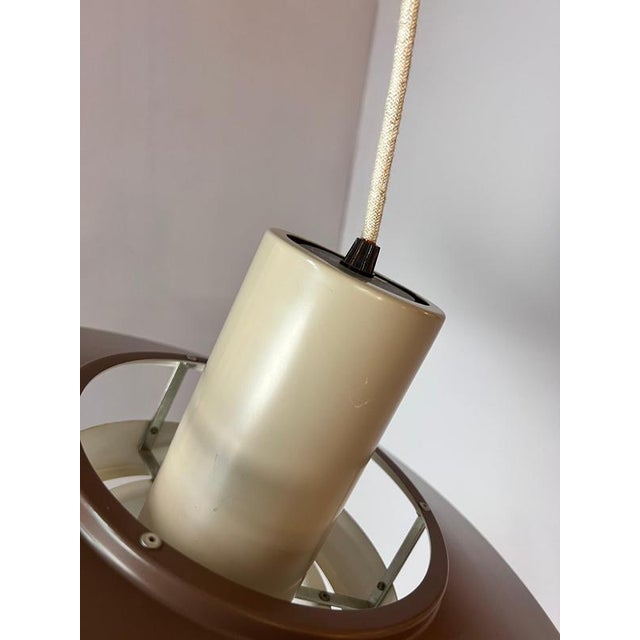 Falcon Pendant Lamp in Brown by Andreas Hansen for Fog & Mørup For Sale - Image 6 of 11
