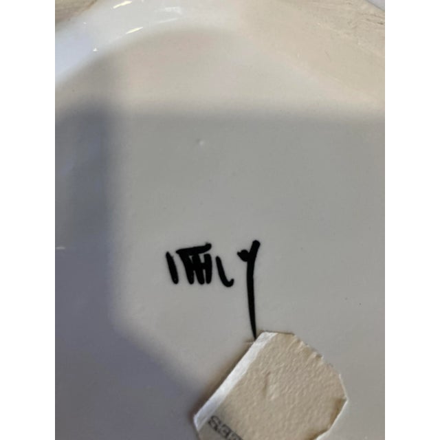 Italian Covered Shell Dish With Oyster Handle For Sale - Image 10 of 10